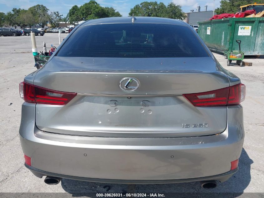 2015 Lexus Is 250 VIN: JTHBF1D27F5077810 Lot: 39626031