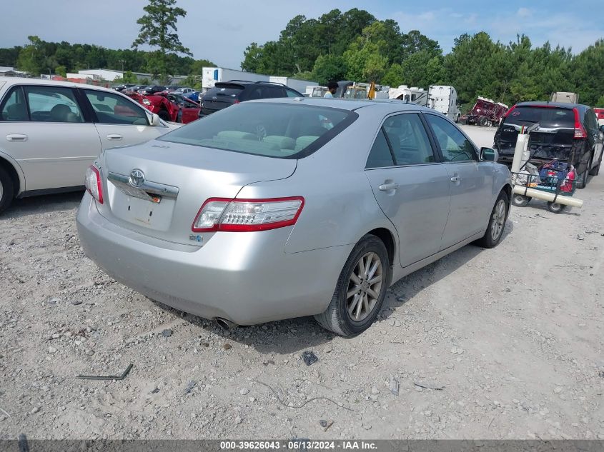 4T1BB3EK8AU111772 | 2010 TOYOTA CAMRY HYBRID