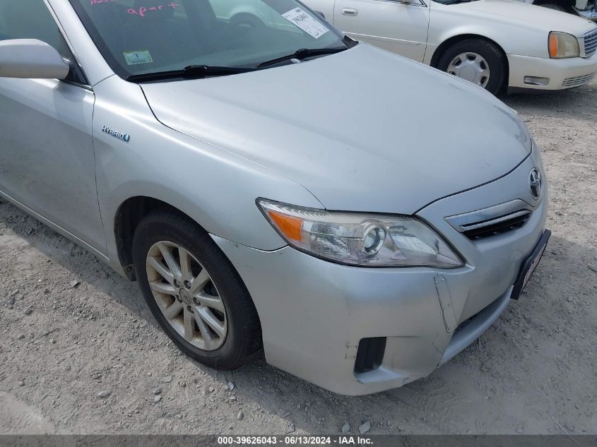 4T1BB3EK8AU111772 | 2010 TOYOTA CAMRY HYBRID