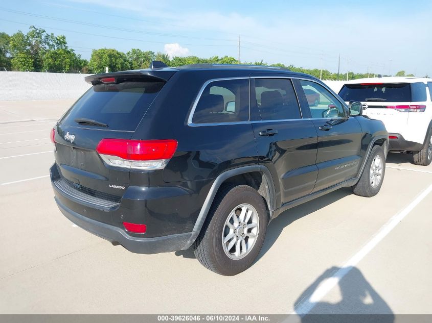 2019 Jeep Grand Cherokee Laredo E 4X2 VIN: 1C4RJEAG4KC683299 Lot: 39626046