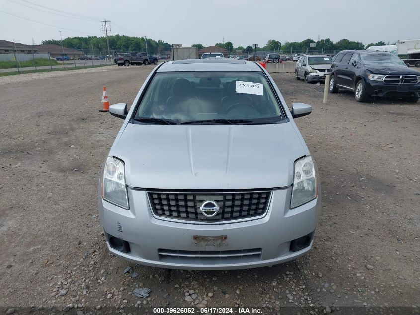 2007 Nissan Sentra 2.0Sl VIN: 3N1AB61E87L607842 Lot: 39626052