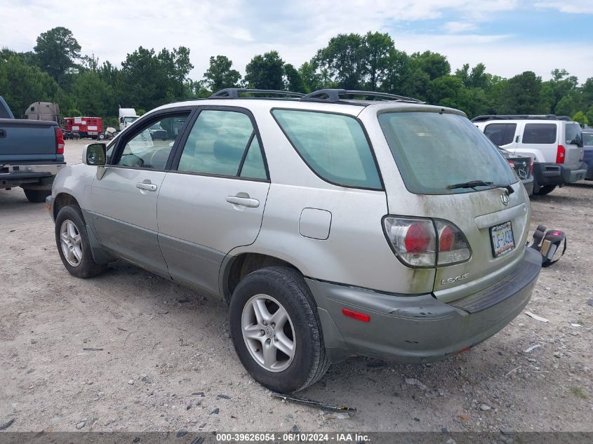 2002 Lexus Rx 300 VIN: JTJGF10U220123868 Lot: 39626054