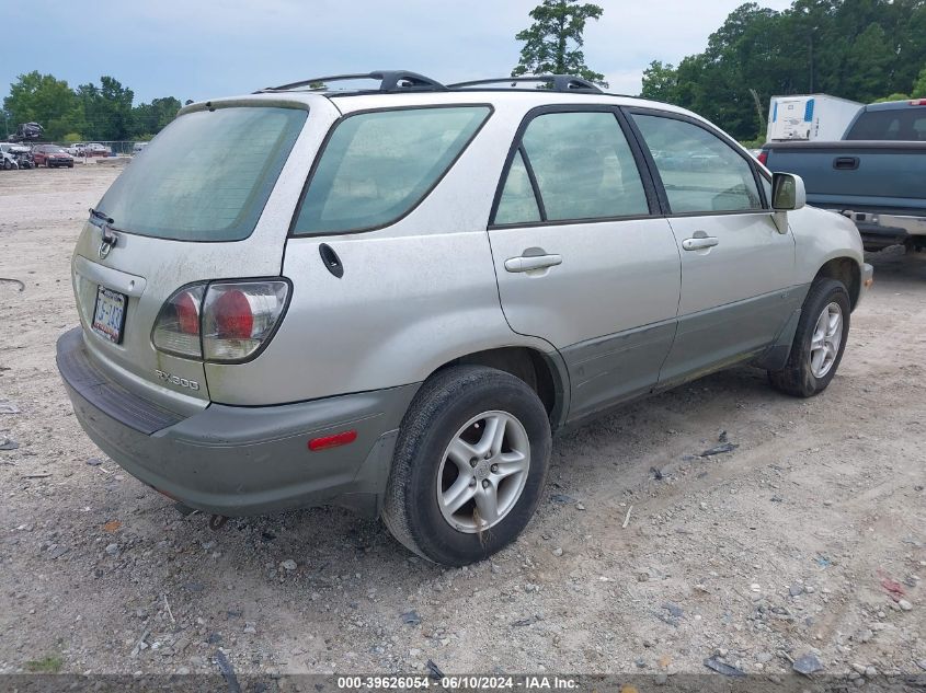 2002 Lexus Rx 300 VIN: JTJGF10U220123868 Lot: 39626054