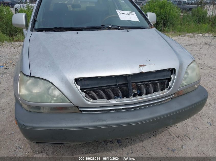 2002 Lexus Rx 300 VIN: JTJGF10U220123868 Lot: 39626054