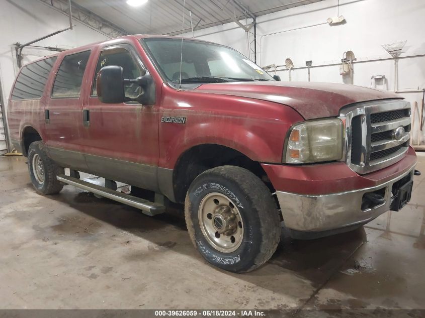 2005 Ford Excursion Xls/Xlt VIN: 1FMNU41S45EB52984 Lot: 39626059