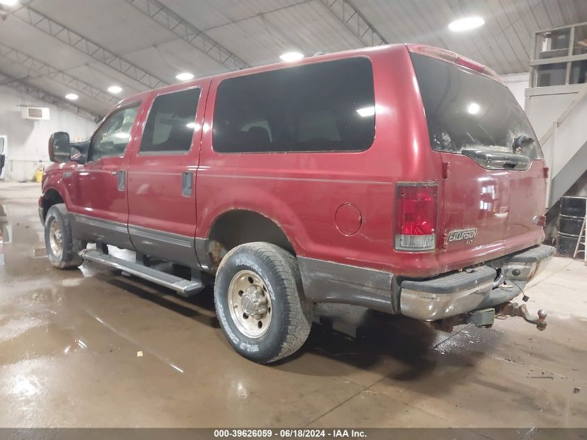 2005 Ford Excursion Xls/Xlt VIN: 1FMNU41S45EB52984 Lot: 39626059