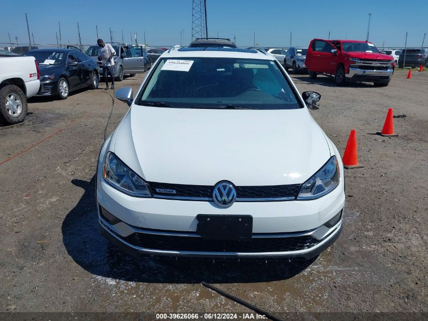 2017 Volkswagen Golf Alltrack Tsi S/Tsi Se/Tsi Sel VIN: 3VWH17AU6HM518808 Lot: 39626066