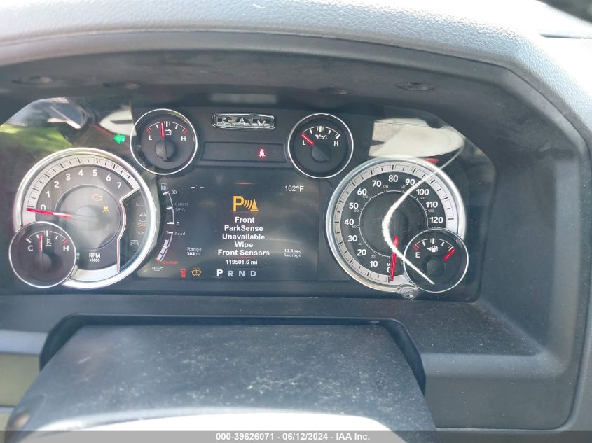 2017 Ram 1500 Big Horn 4X2 5'7 Box VIN: 1C6RR6LT1HS547968 Lot: 39626071