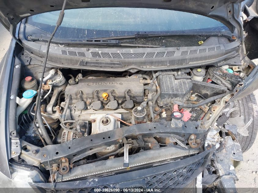 2010 Honda Civic Lx VIN: 2HGFG1A67AH526316 Lot: 39626090