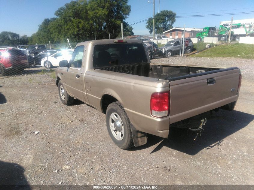 2002 Ford Ranger Xl/Xlt VIN: 1FTYR10D22TA08166 Lot: 39626091