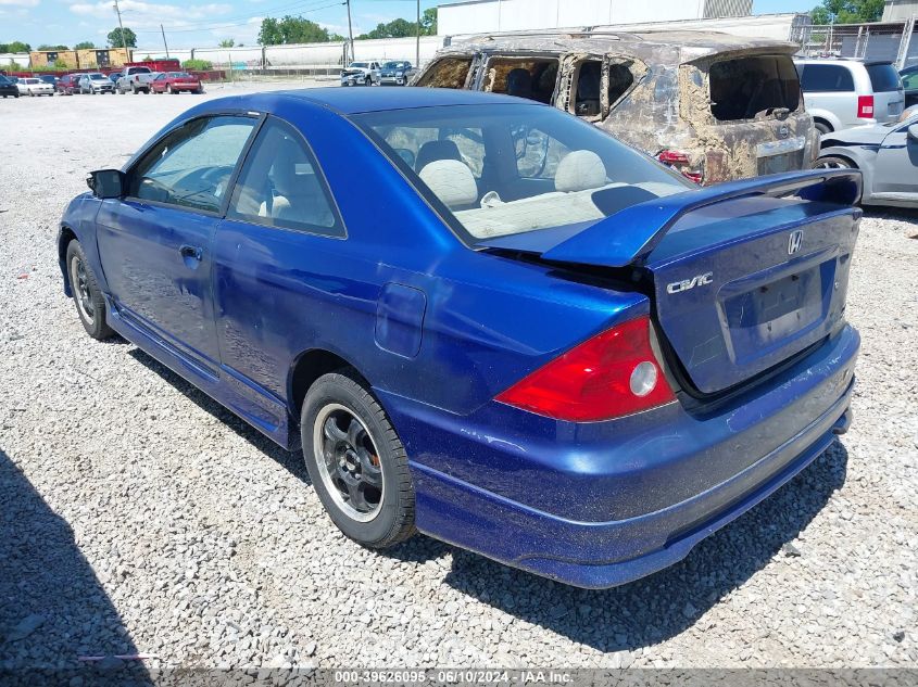 1HGEM22945L049923 | 2005 HONDA CIVIC