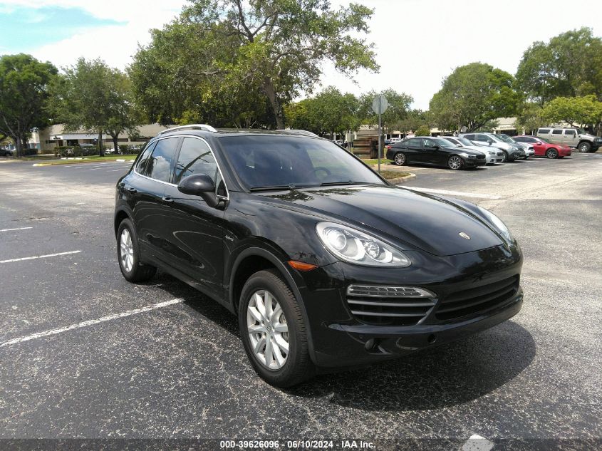 2012 Porsche Cayenne Hybrid S VIN: WP1AE2A22CLA90593 Lot: 39626096