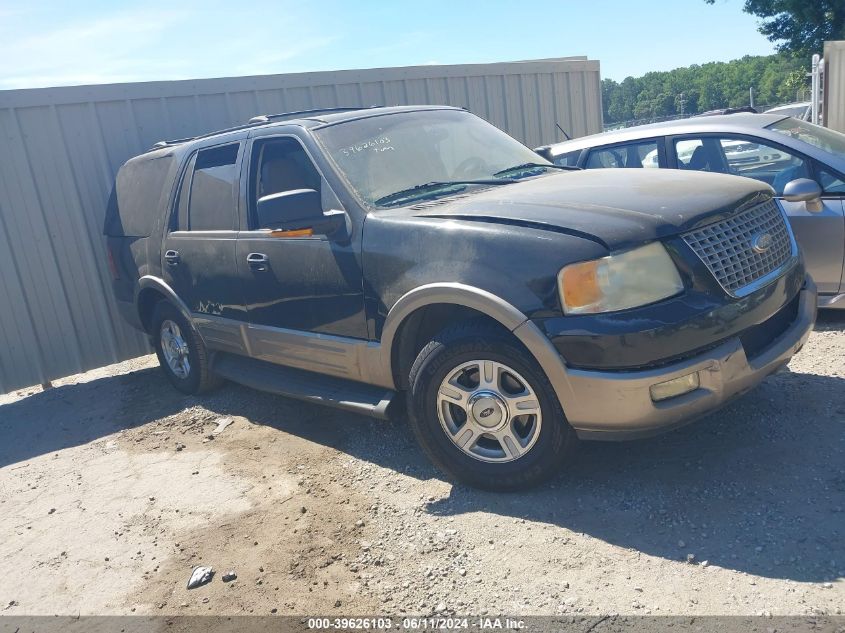 2003 Ford Expedition Eddie Bauer VIN: 1FMFU17L13LB12843 Lot: 39626103