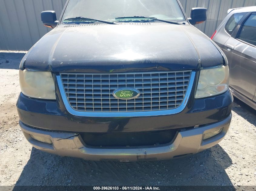 2003 Ford Expedition Eddie Bauer VIN: 1FMFU17L13LB12843 Lot: 39626103