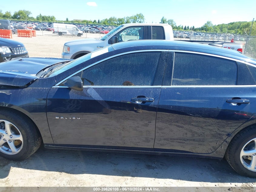 2018 Chevrolet Malibu 1Ls VIN: 1G1ZB5ST1JF110035 Lot: 39626108