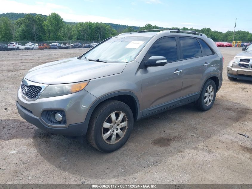 2012 Kia Sorento Lx VIN: 5XYKT3A65CG239272 Lot: 39626117