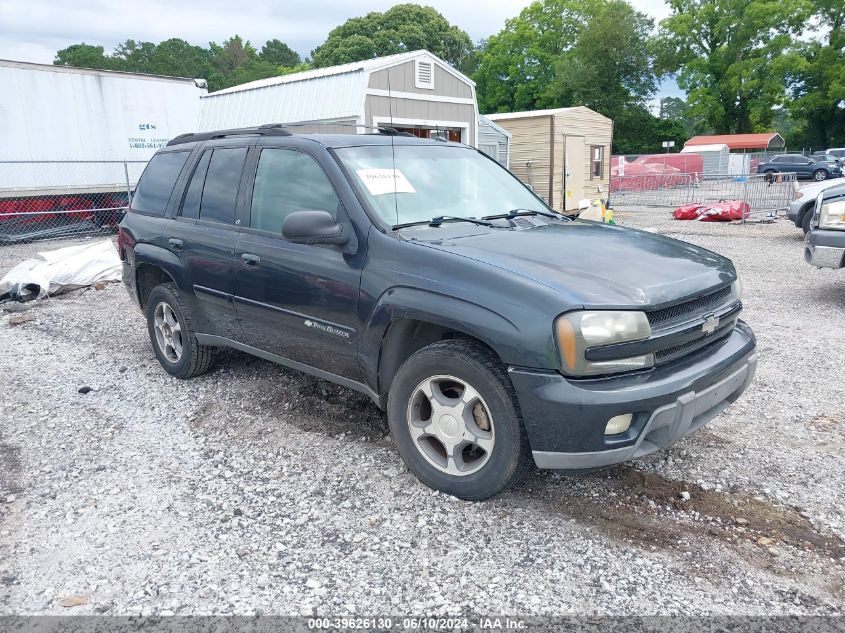 2004 Chevrolet Trailblazer Lt VIN: 1GNDS13S442151214 Lot: 39626130