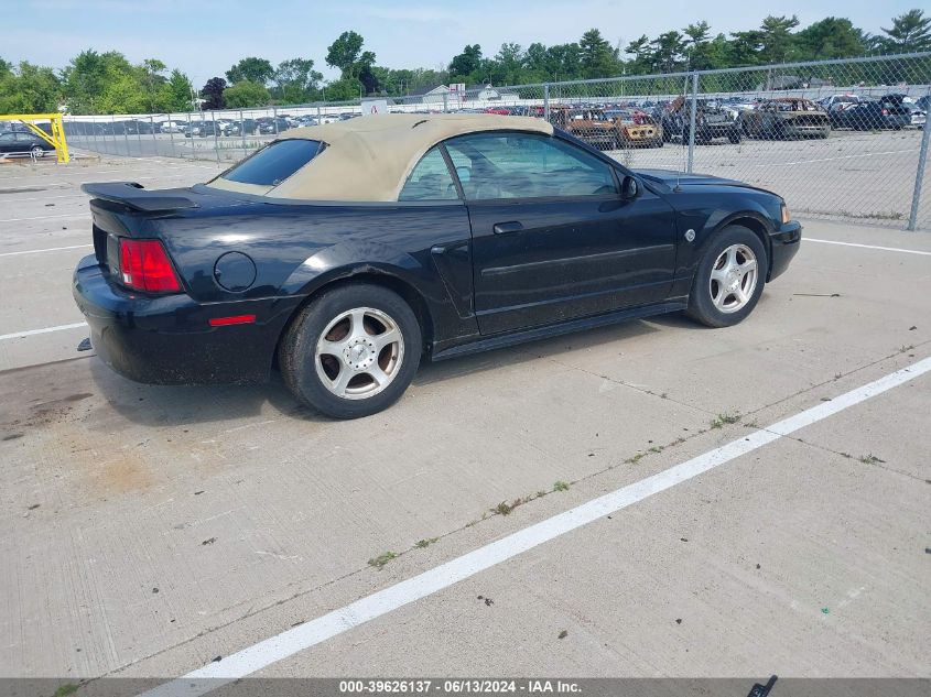 2004 Ford Mustang VIN: 1FAFP44654F204328 Lot: 39626137