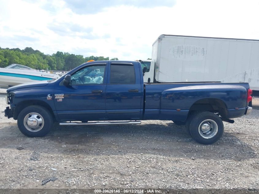 2007 Dodge Ram 3500 Slt/Sport VIN: 3D7ML48A17G793589 Lot: 39626145