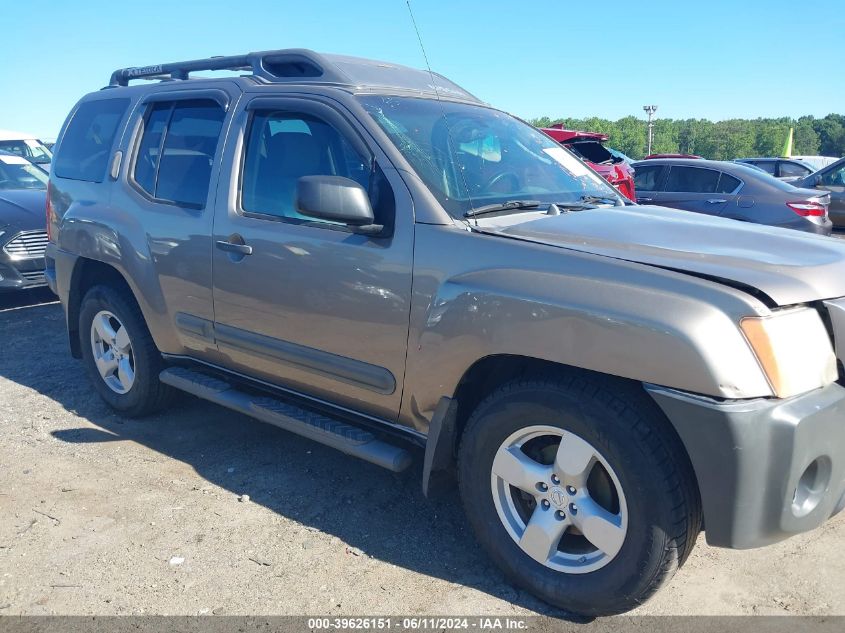 2005 Nissan Xterra Se VIN: 5N1AN08UX5C632373 Lot: 39626151