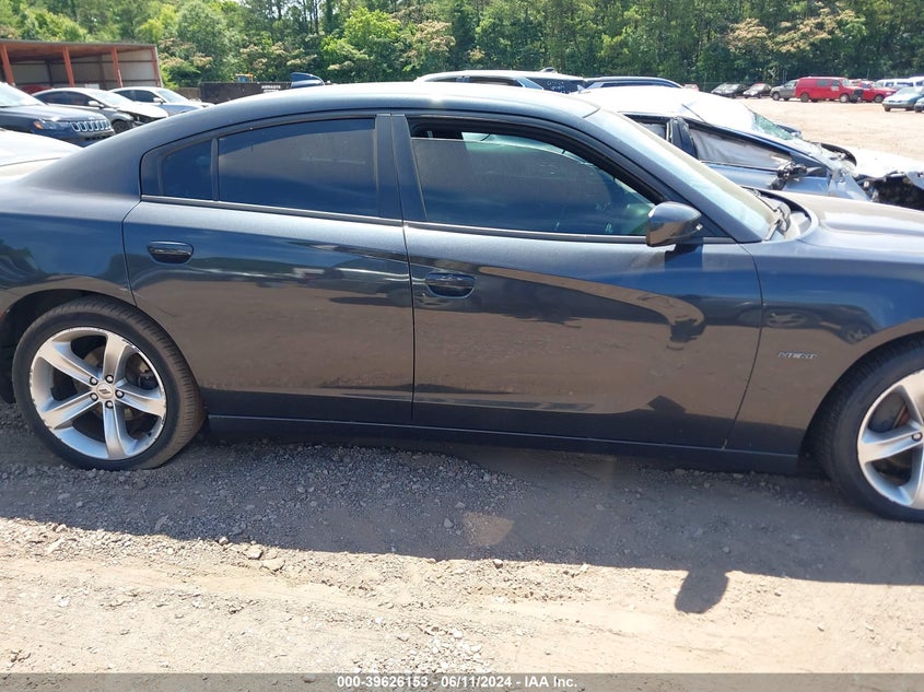 2018 Dodge Charger R/T Rwd VIN: 2C3CDXCT3JH156275 Lot: 39626153