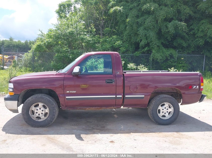 2001 Chevrolet Silverado 1500 Ls VIN: 1GCEK14V11Z261341 Lot: 39626173
