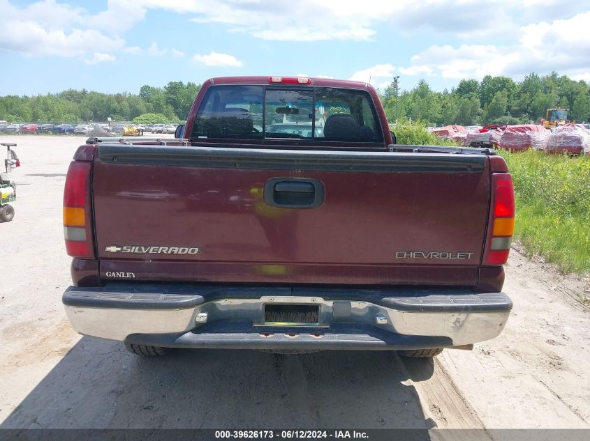 2001 Chevrolet Silverado 1500 Ls VIN: 1GCEK14V11Z261341 Lot: 39626173