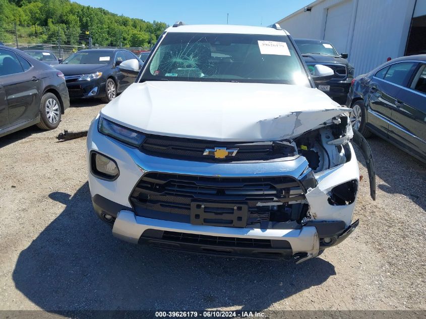 2022 Chevrolet Trailblazer Fwd Lt VIN: KL79MPSL9NB039528 Lot: 39626179