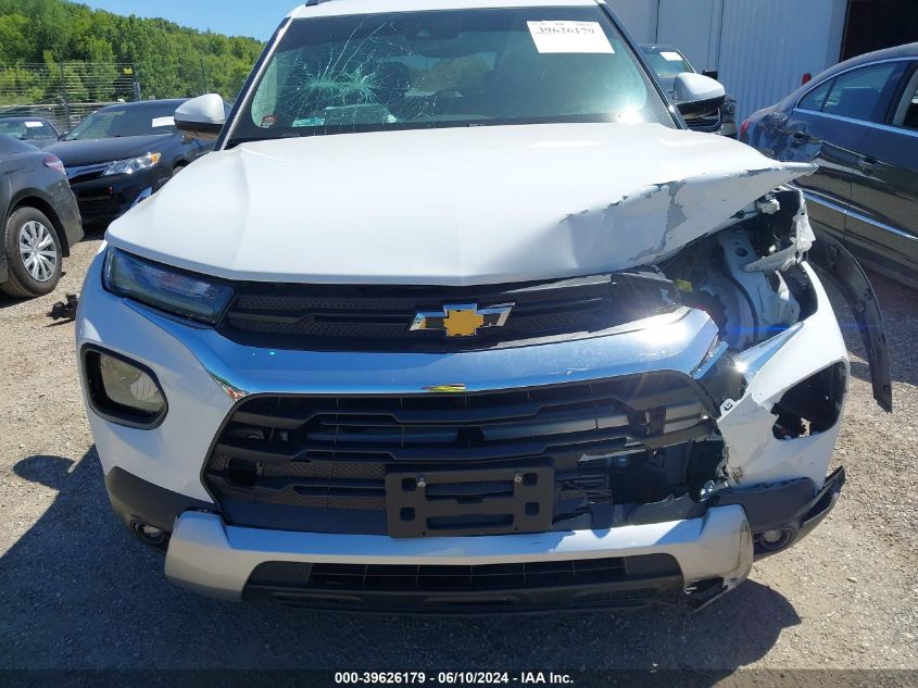2022 Chevrolet Trailblazer Fwd Lt VIN: KL79MPSL9NB039528 Lot: 39626179