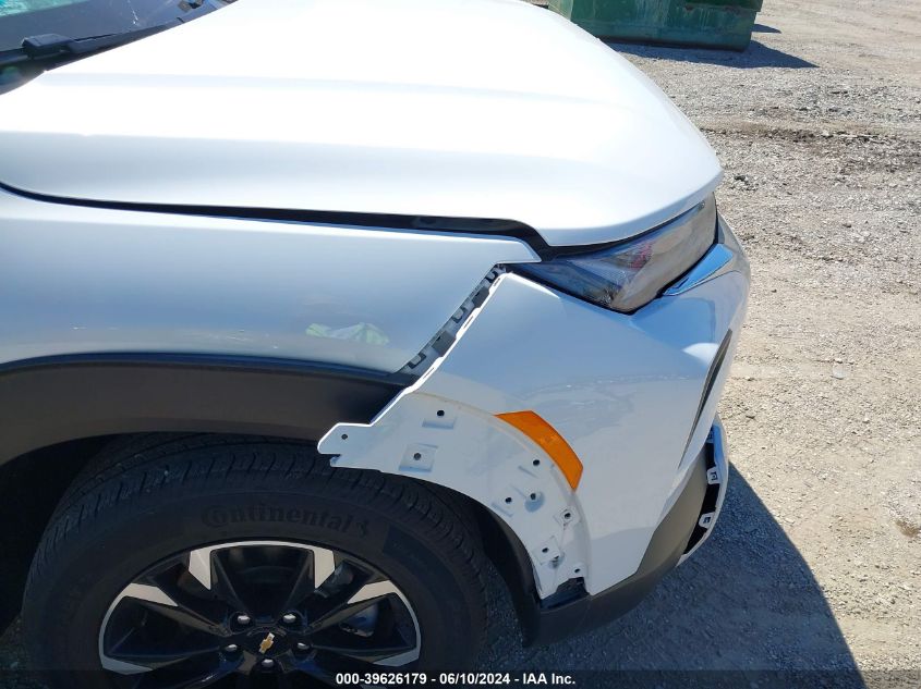 2022 Chevrolet Trailblazer Fwd Lt VIN: KL79MPSL9NB039528 Lot: 39626179