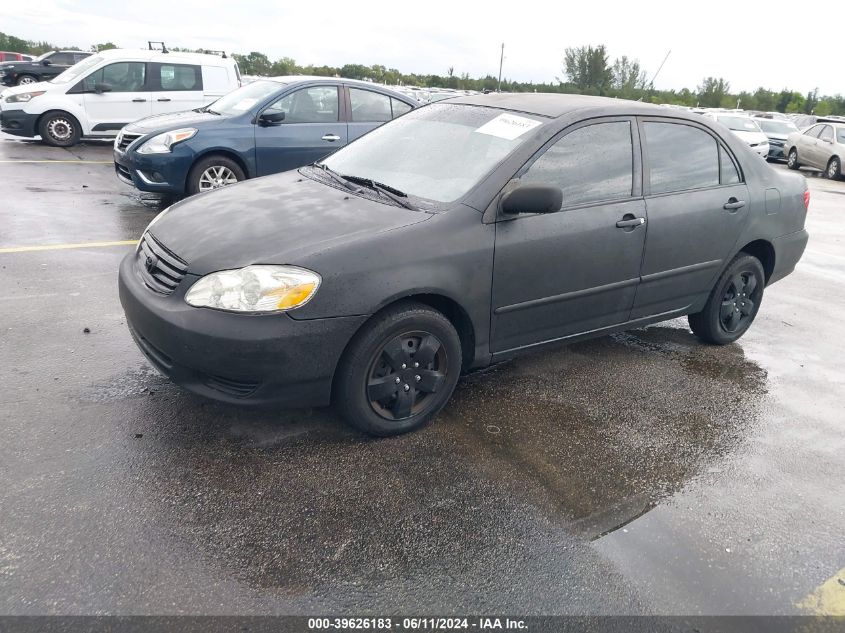 1NXBR32E03Z138414 | 2003 TOYOTA COROLLA