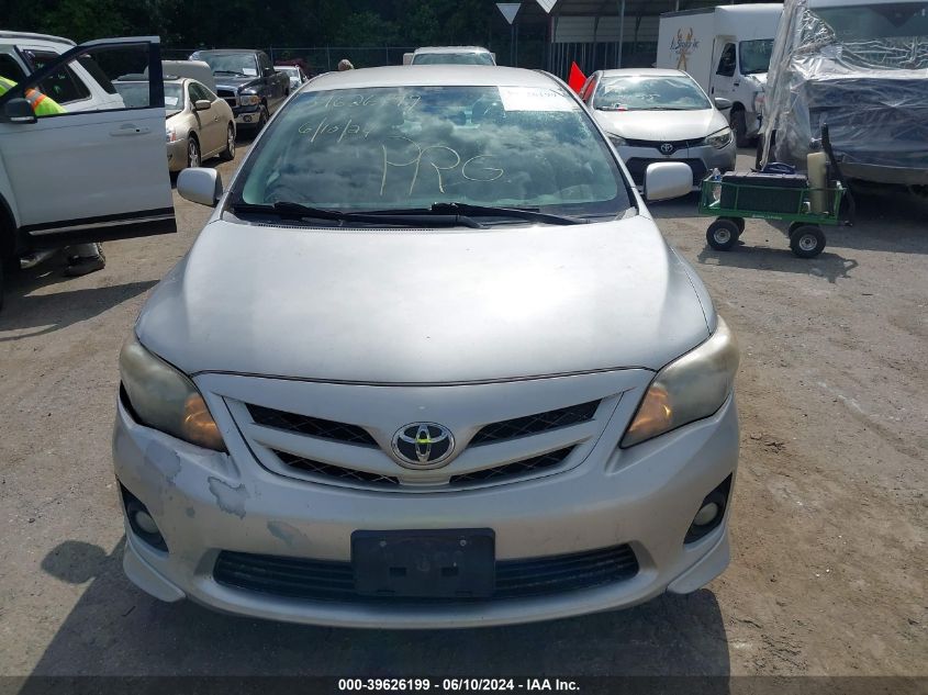 2011 Toyota Corolla S VIN: 2T1BU4EEXBC741001 Lot: 39626199
