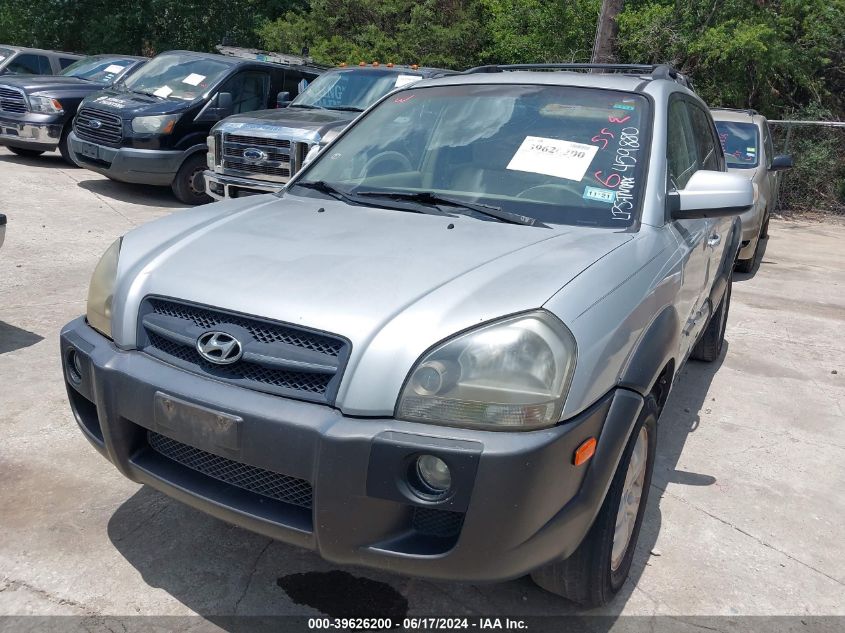 2006 Hyundai Tucson Gls/Limited VIN: KM8JN12D26U459880 Lot: 39626200