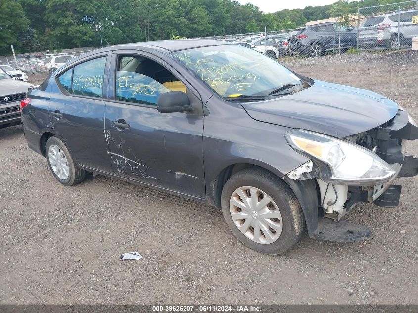 2015 Nissan Versa 1.6 S+ VIN: 3N1CN7AP3FL825032 Lot: 39626207