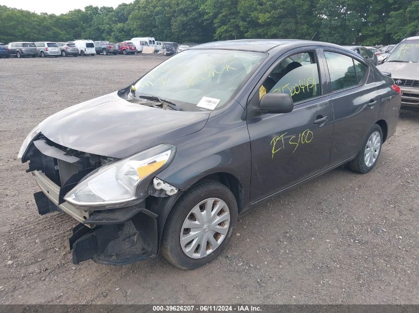 2015 Nissan Versa 1.6 S+ VIN: 3N1CN7AP3FL825032 Lot: 39626207