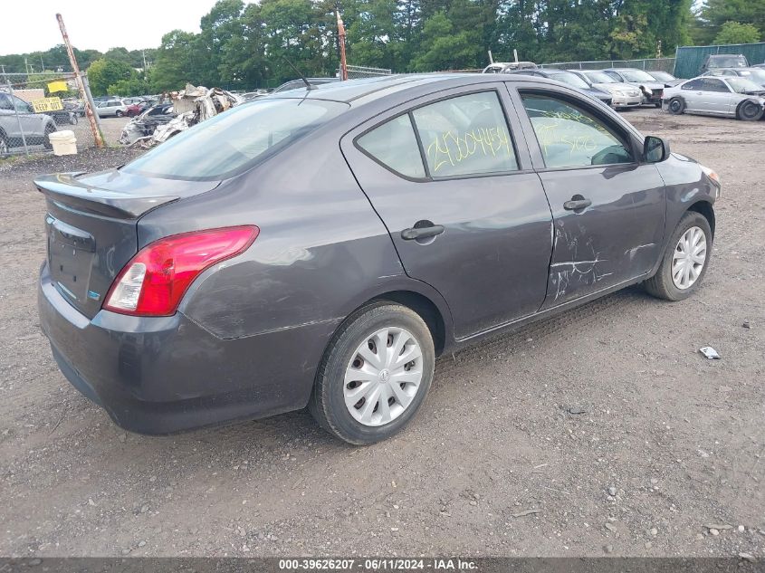 2015 Nissan Versa 1.6 S+ VIN: 3N1CN7AP3FL825032 Lot: 39626207