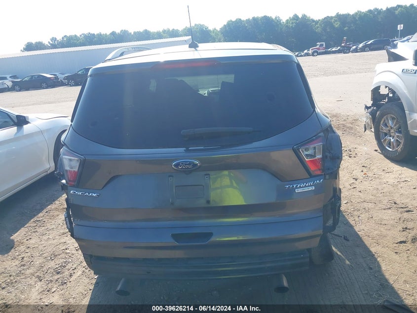 2017 Ford Escape Titanium VIN: 1FMCU0JD5HUA75425 Lot: 39626214