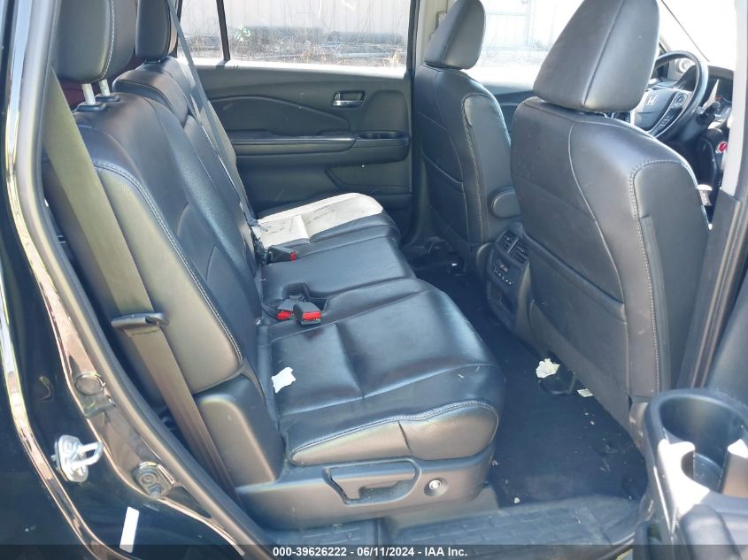 2016 Honda Pilot Ex-L VIN: 5FNYF5H66GB015850 Lot: 39626222