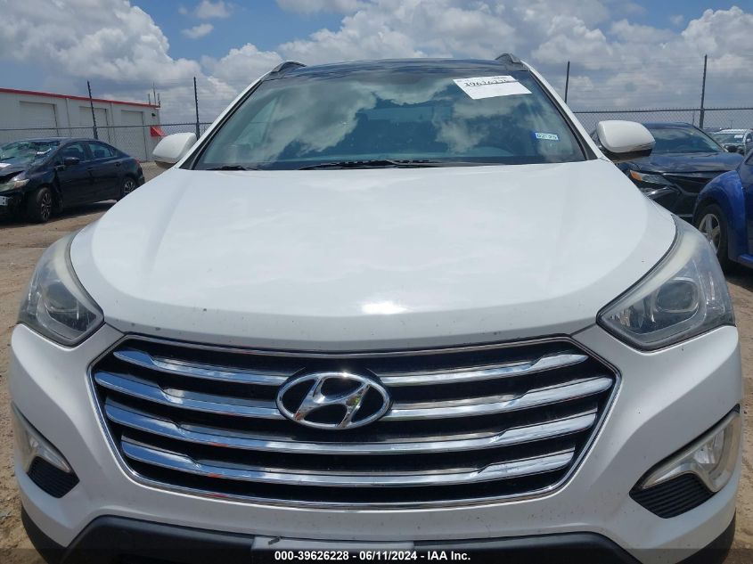 2014 Hyundai Santa Fe Limited VIN: KM8SR4HF6EU081225 Lot: 39626228