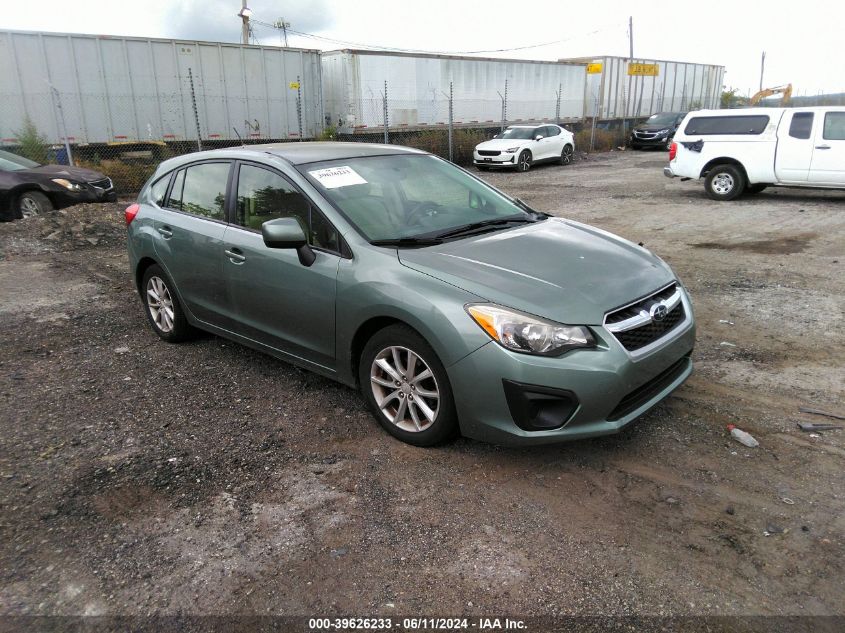 2014 SUBARU IMPREZA 2.0I PREMIUM - JF1GPAC6XE8329108