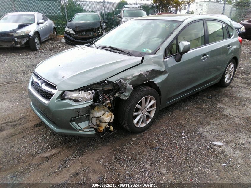 2014 SUBARU IMPREZA 2.0I PREMIUM - JF1GPAC6XE8329108