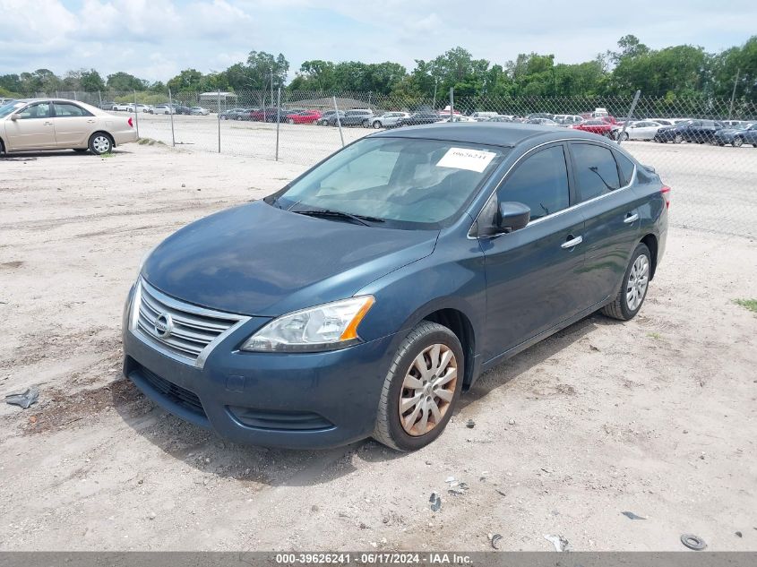 3N1AB7AP5EL686732 | 2014 NISSAN SENTRA