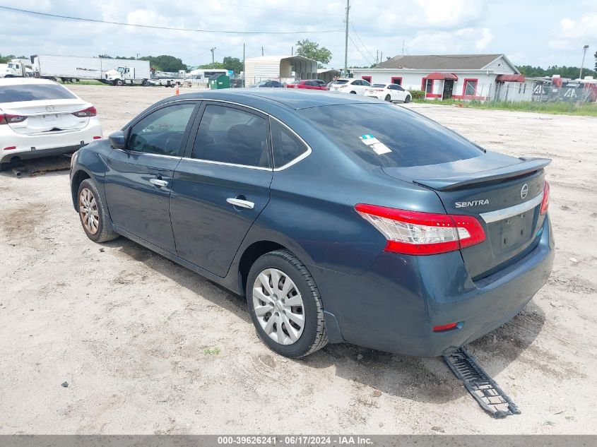 3N1AB7AP5EL686732 | 2014 NISSAN SENTRA