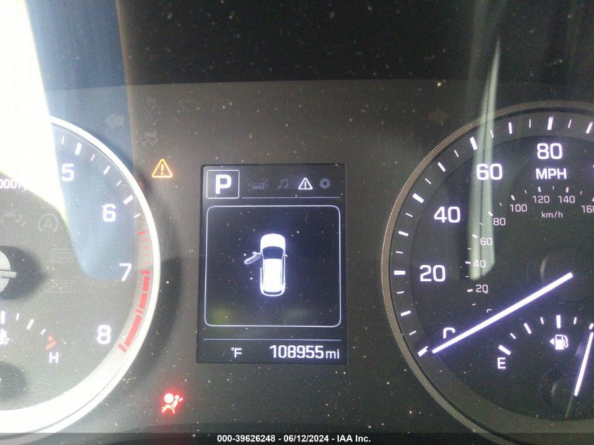 2017 Hyundai Tucson Se VIN: KM8J23A44HU454849 Lot: 39626248