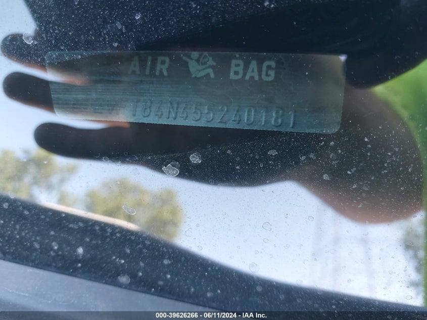 2005 Ford Mustang VIN: 1ZVFT84N455240181 Lot: 39626266