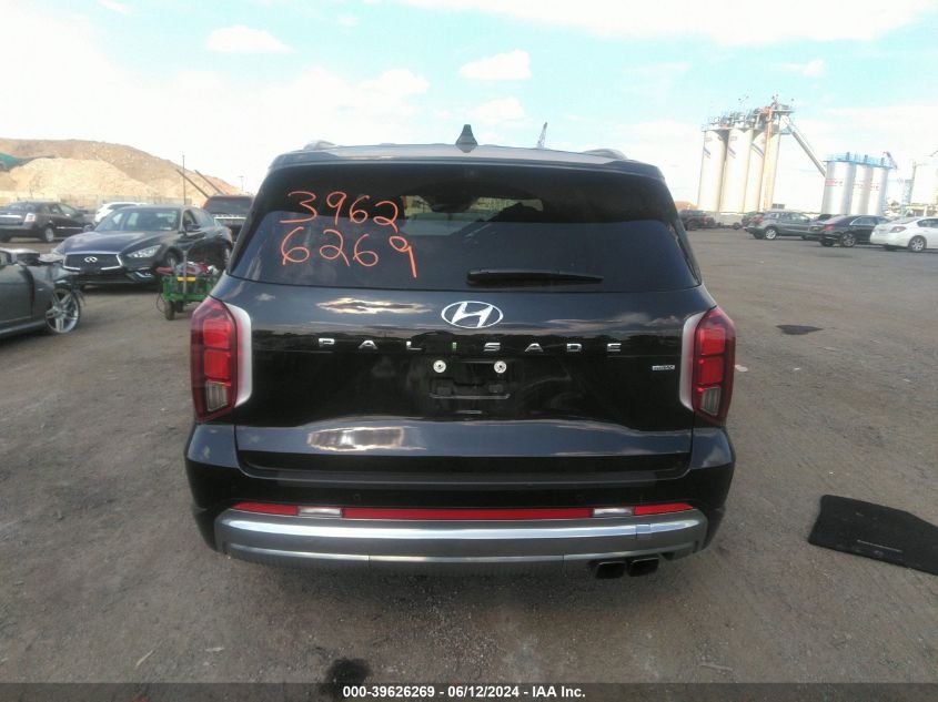 2023 Hyundai Palisade Calligraphy VIN: KM8R7DGE5PU630784 Lot: 39626269