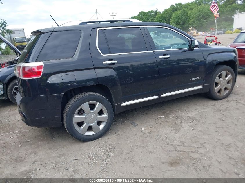 2013 GMC Terrain Denali VIN: 2GKFLZE34D6306970 Lot: 39626415