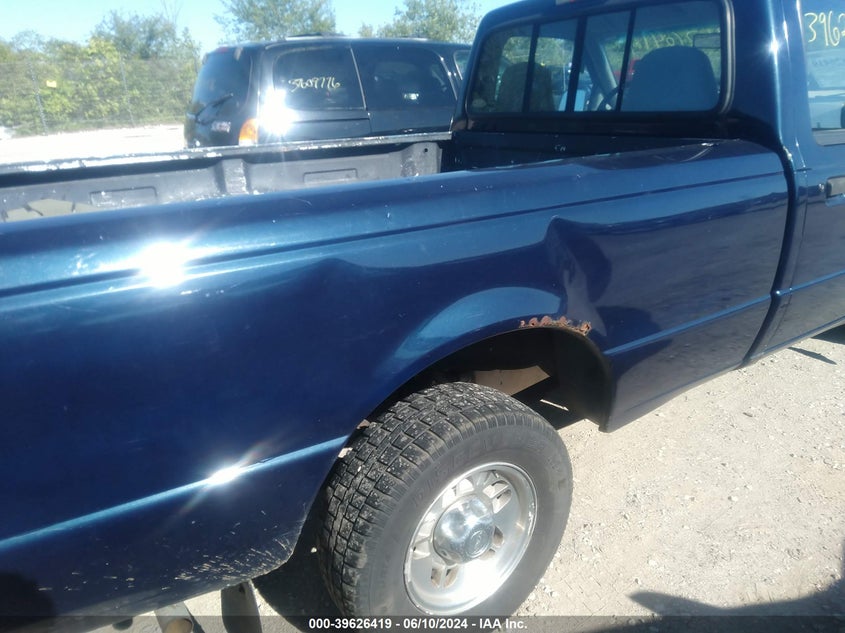 1997 Ford Ranger Splash/Xl/Xlt VIN: 1FTCR10A7VUC89427 Lot: 39626419