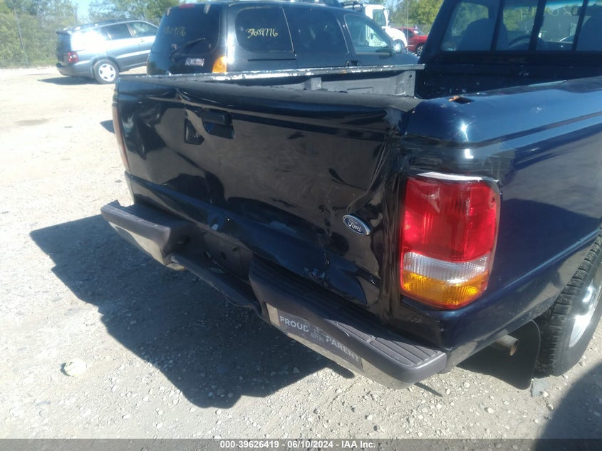 1997 Ford Ranger Splash/Xl/Xlt VIN: 1FTCR10A7VUC89427 Lot: 39626419