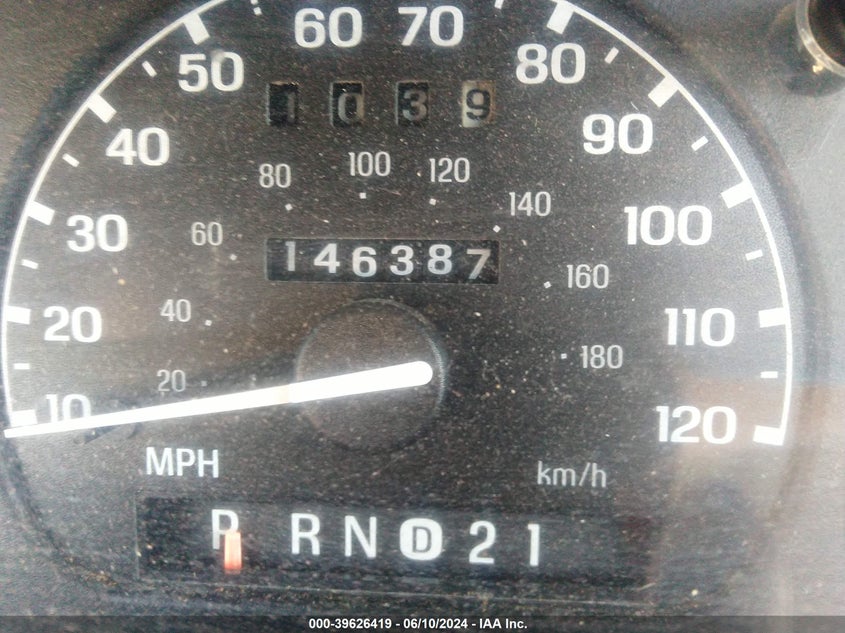 1997 Ford Ranger Splash/Xl/Xlt VIN: 1FTCR10A7VUC89427 Lot: 39626419